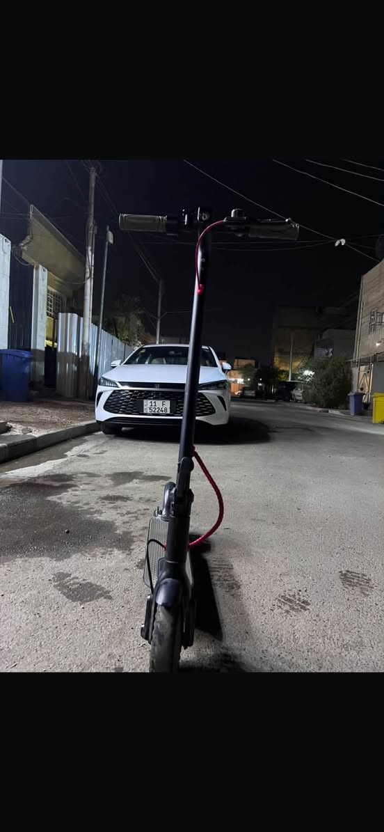 سكوتر شاومي 3 سرعات يتحمل وزن 150بطارية جديدة السعر 275الف ***********
