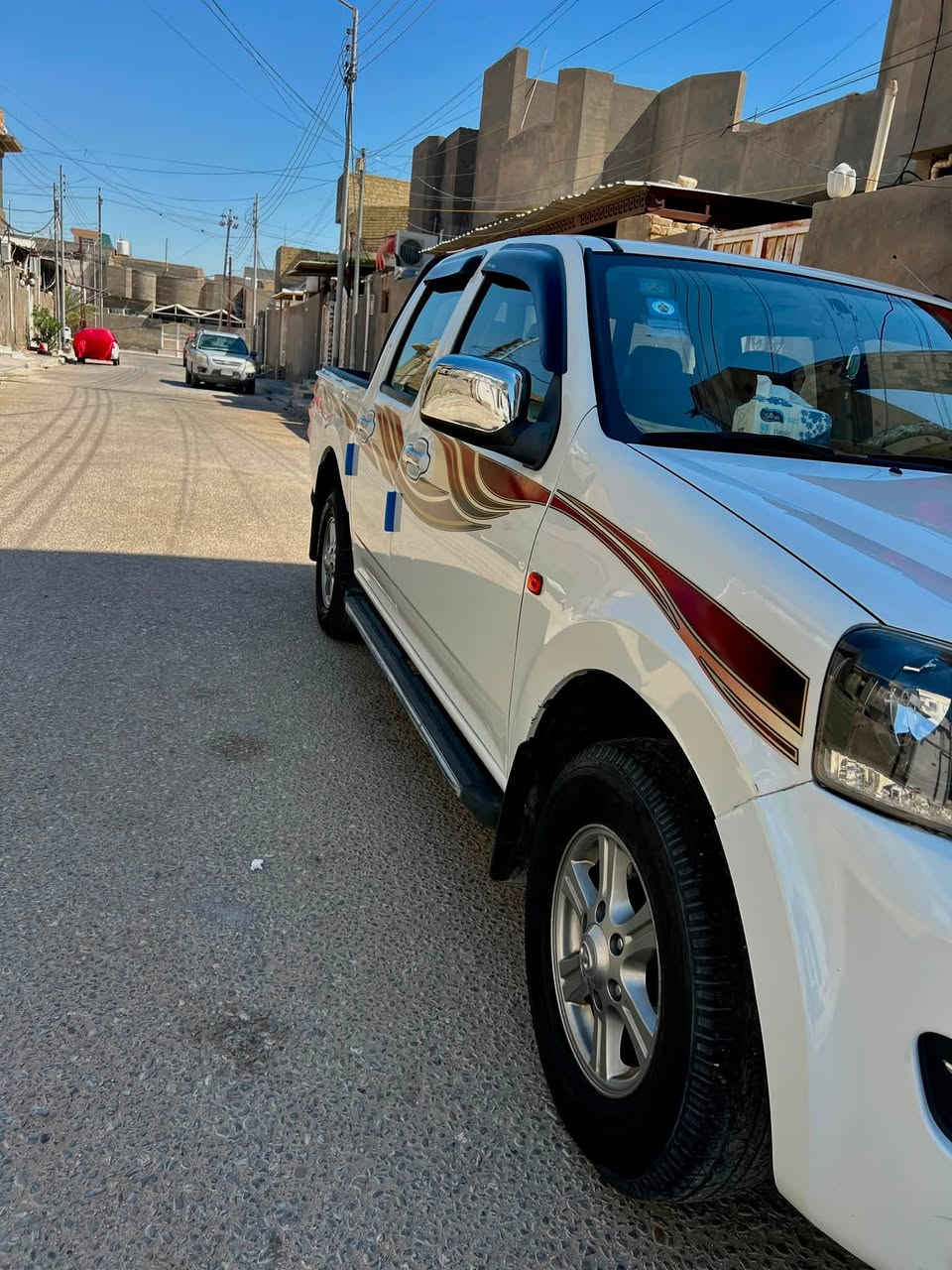 سلام عليكم سياره كريت ويل موديل 21للبيع سياره نضيفه بيها ضربه دراجه بلجاملغ الكدام فقط تبريد مكينه كير فول  للاستفسار الاتصال على الرقم *********** المكان السماوه
