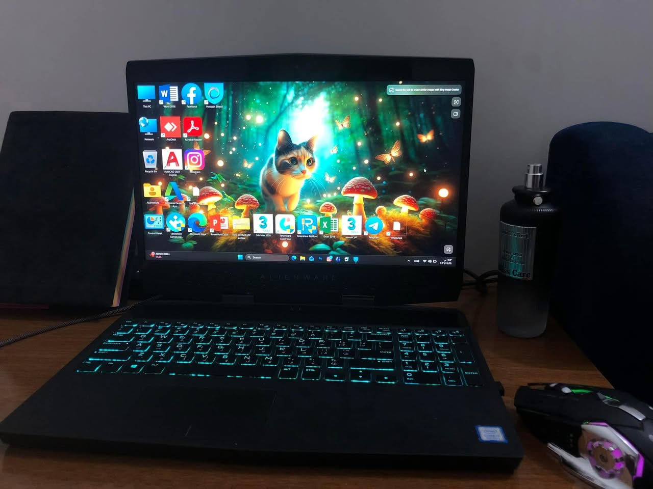 ديل ألينوير • RTX 2060 • بطارية ضعيفة