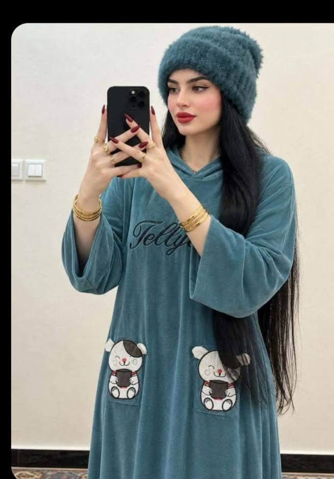 دشداشة مخمل • XL XXL XXXL • طولة فروش فرع مازن