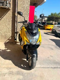 ماجسته s   موديل 2015   حجم المحرك 155cc  لايت ابيض عالي ناصي   تايرات...