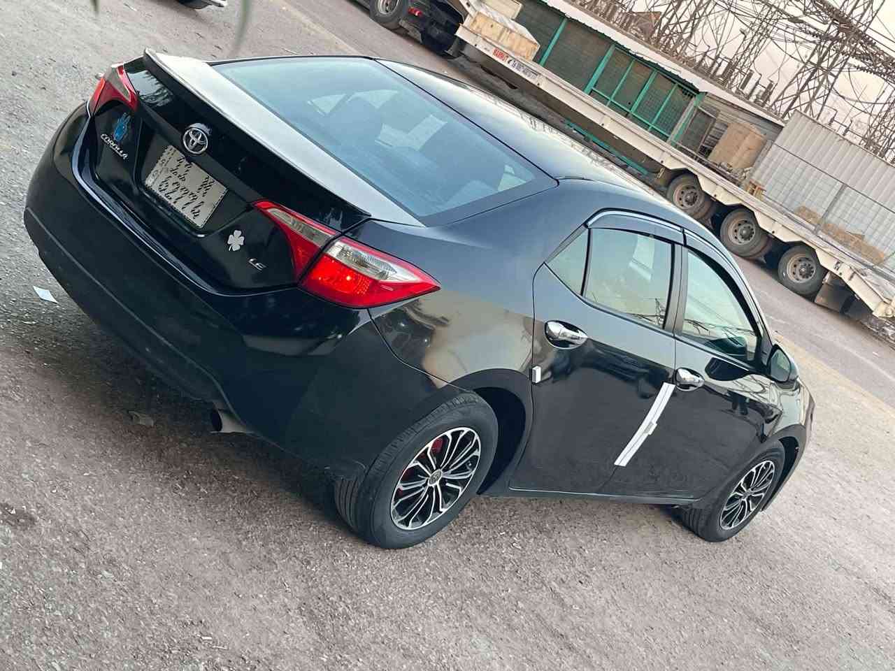 كورلة LE 2014 وارد امريكي 
سعر ٩٨ بيهة مجال شراي 
حادثة باب خلفي بدون دواخل
موصفات 
تحكم ستيرن جهيتن مانع نزلق 
ليت زنون لد داخل لوينن
شاشة جبيرة كامرة 
محرك ١٨٠٠ لا تبخير ولا تنقيص
سيارة جاهزة ما بيهة اي نقص 
مكان سيارة بغداد الشعب
رقم بغداد اسمي تحويل ثاني يوم
رقمي ***********
