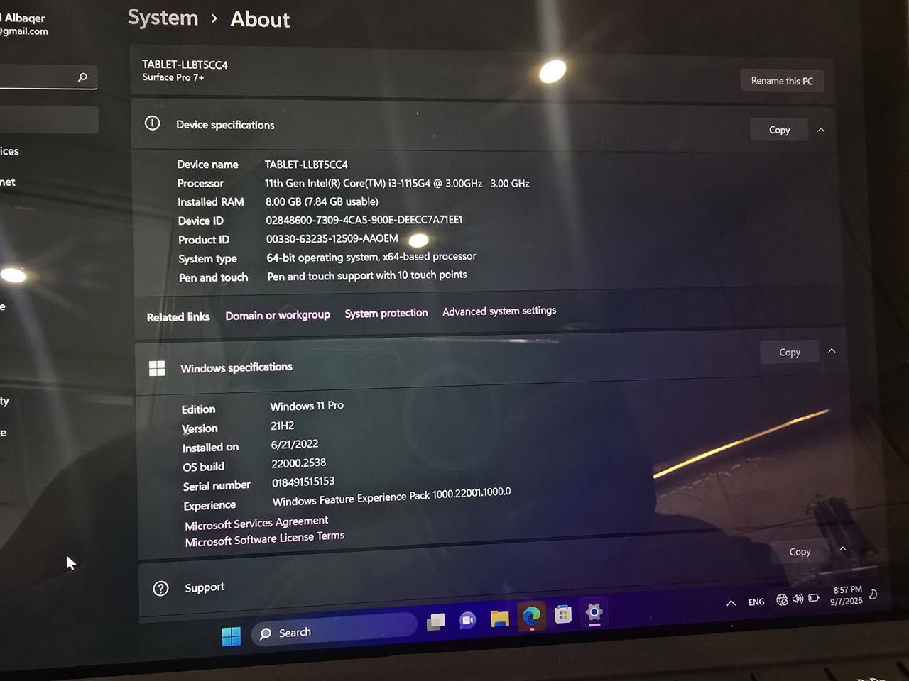 Surface Go
Microsoft Surface Pro 7

للبيع أو المراوس ثنينهم

***********  واتساب
