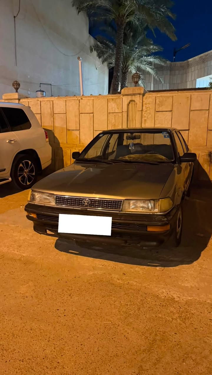 للبيع
السلام عليكم للبيع كورلا موديل  1990 رقم بغداد بأسمي لون زيتوني يسرى بلاد محرك 1600 السيارة مصبوغة عام أثر جراد بدون حادث كير ومكينة وحدادية كله جديد تبريد شغال والسيارة نشطة ما شاء الله الييارة ماشية 300 الف مكان السيارة بغداد

السعر 55 وبيها مجال

للأستفسار ***********
