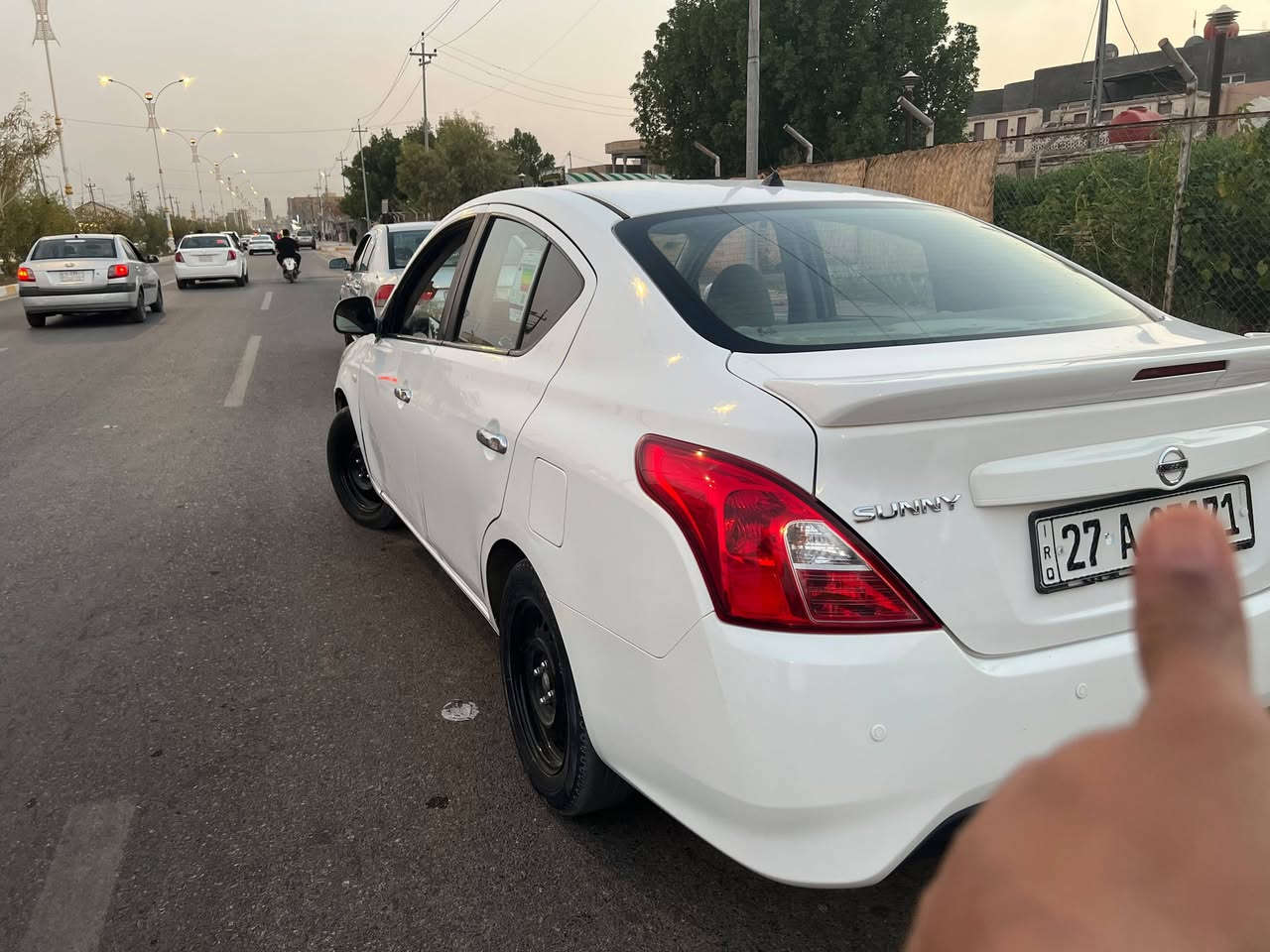 نيسان صني هندي مديل ٢٣ بليته الزركه رقم ذي قار معوقين وكاله عامه رقم جديد مبدل بنيد ومفتوح الجاملغات تبريد 
حداديه سعرها ١١٠ .... ***********
