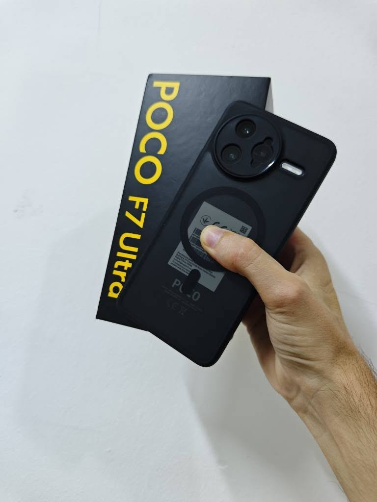 Poco F7 Ultra 

شتی دانسقە

%100خاوێن حسابکە لۆکە

نرخ: 699 هەزار قفڵ سعر سابت 
پاتری 100
٧سال ئەپدەیت  security 
💾 ڕام   16+16  
📟 زاکیرە    512گێگا                
⚙️ پرۆسیسەر    snapdragon  8 elite +gaming
chipبەڵای سەرعی      
🎮 بۆ هەموو یاریەک  120fps ئەدا بە 2k
📷 کامێرا       50mp   60x zoom  کامیرای زۆر جوان   
🔋 پاتری     5300 و   120وات
🌊 دژە ئاو   ip 68 تا قوڵی ٢ مەتر بۆ ١سەعات
📲شاشە  2k      120hz    زۆر نایاب   

Tele : *********** وەتسئەپ دخان, السليمانية

