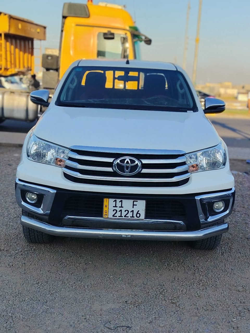 سلام عليكم
فورويل2018
اوتو ماتيك
تخم تاير جديد 
تبريد ثلج 
رقم بغداد الدولي 
جديده كلش كفاله 
مكان واسط الصويره
***********
