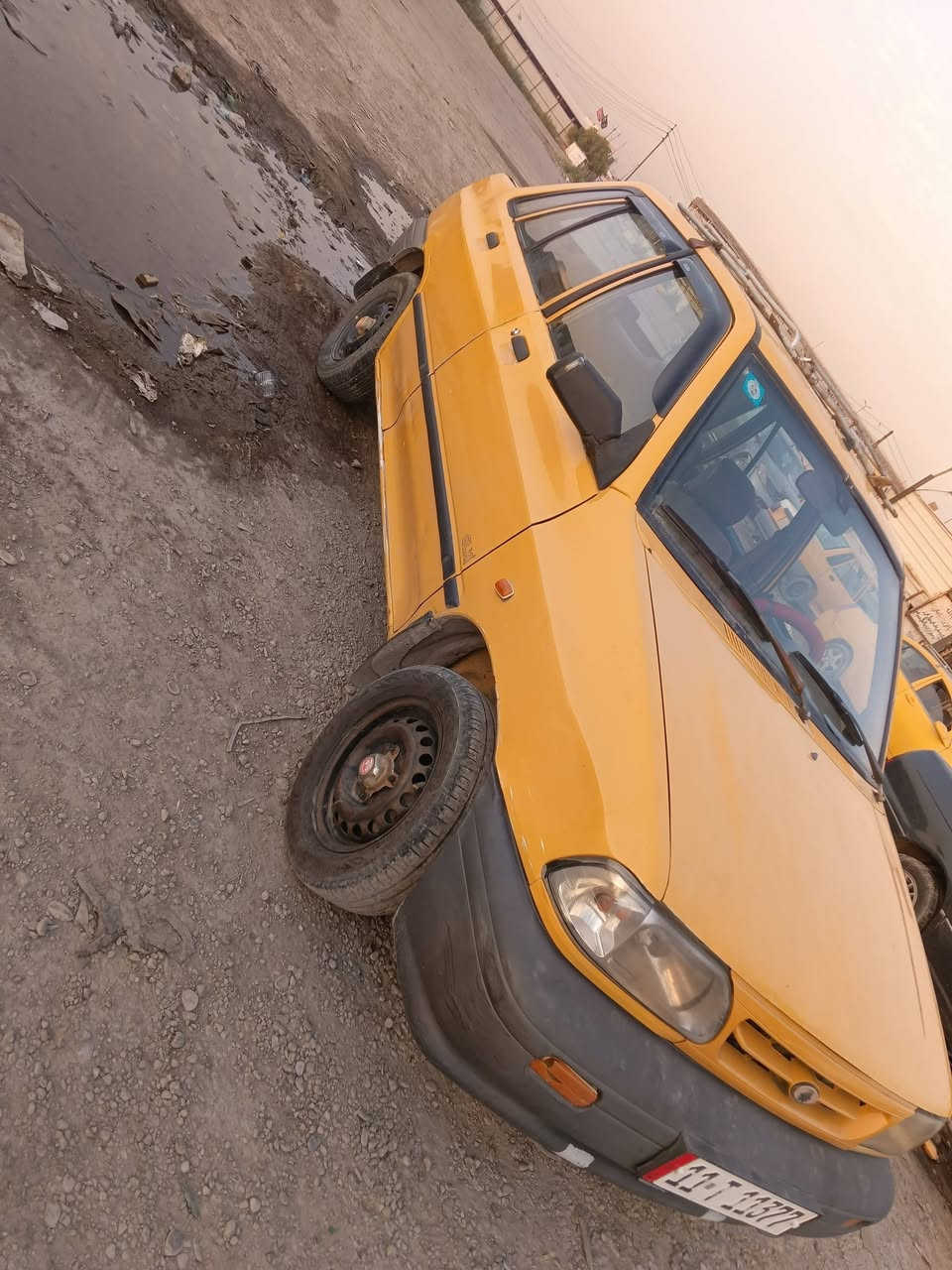 سلام عليكم ورحمه البيع رقم نكليزي مصفره هيه وغرمات بغداد صدر خلفي ومامي جديد سياره جاهزه  بس الرابع يفلت فقط سياره جاهزه. السعر 18 ورقه وترهم مراوس حسب الاتفاق العنوان بغداد سلمان باك ***********

