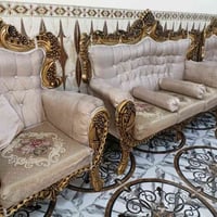 طقم ملكي • ٢ قنفات كبار • ٤ كراسي