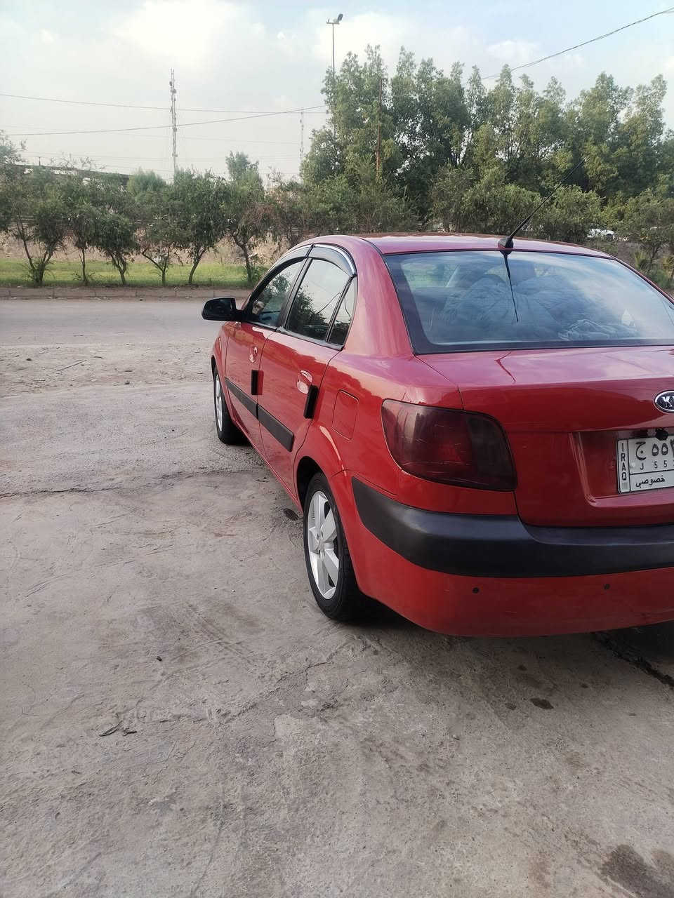 كيا ريو • ٢٠٠٨ • رقم بغداد