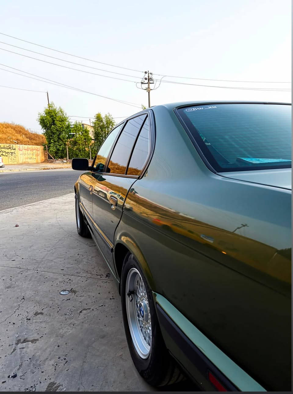 سلام عليكم
BMW/#540iA/1993
فول موصفات اصل بليته وسنويه سنويه بسمي هزه براد جديده بدون نواقص جاهزه كير محرك كصه بشرط
تبريد ثلج منضومه جديده بنكات كهربائيه Z1
اكسل خفيف ضفيره بلاديه مملعوب بيه برغي سياره حيل نضيفه خام مو تعمير تايرات جديده ويل خليه بلاد صدره جديد لون زيتوني مصبوغه زيتوني فاتح السعر ب 85 اتصل وتدلل ***********
