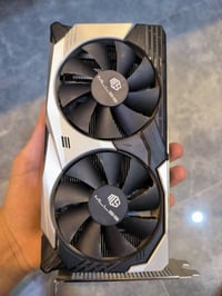 كرت rx 580 8gb Mllse الكرت نظيف استعمال سنة و اني جبته جديد  حرارته ما...