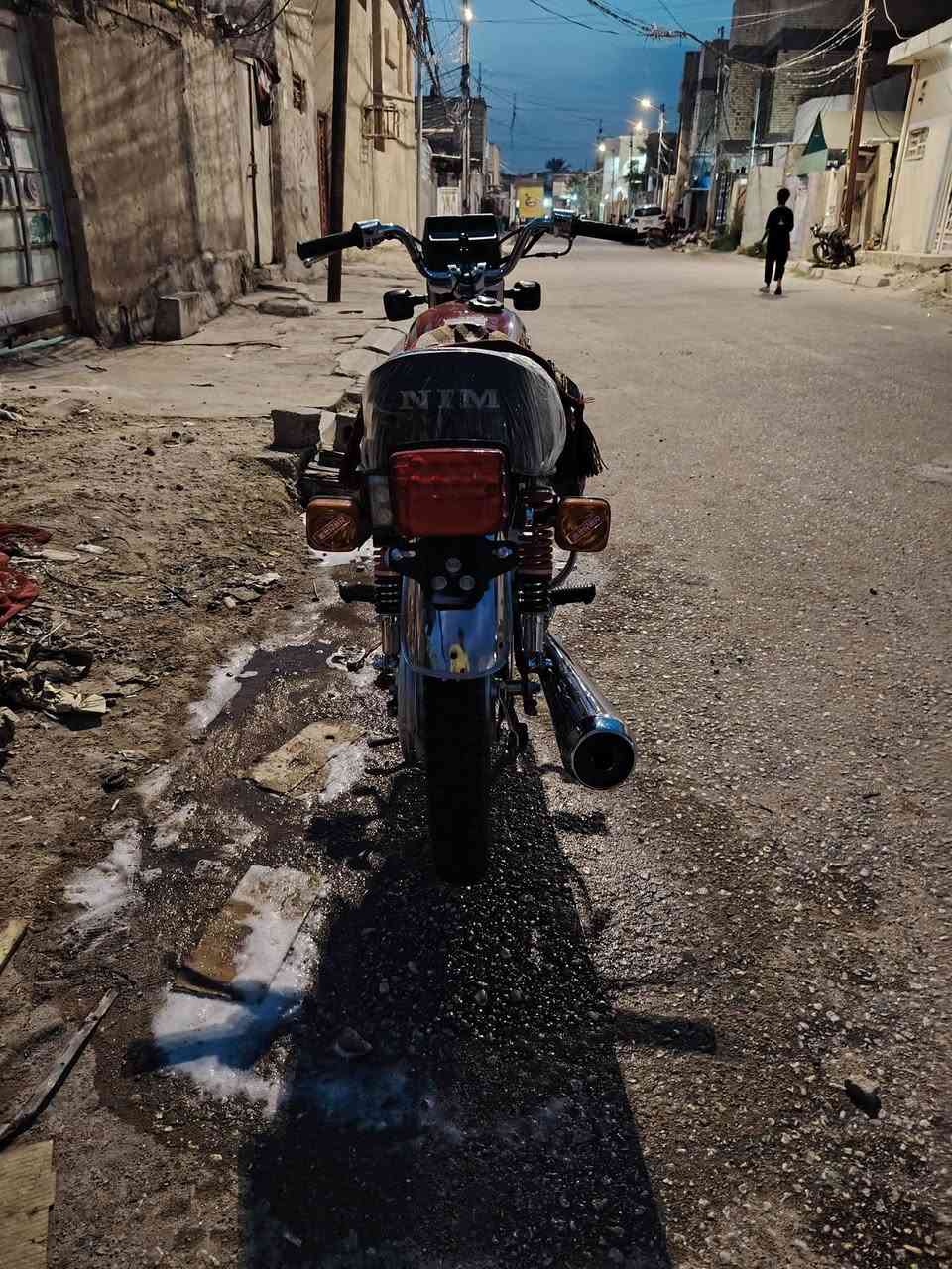 السلام عليكم للبيع نامه موديل 2027 كفاله دراجه كلشي شغل بيه سعر 775 بيه مجال وراق سكنر لون احمر 3 حروف مكاني كربلاء الف دار متواجد تصال واتساب   ***********

