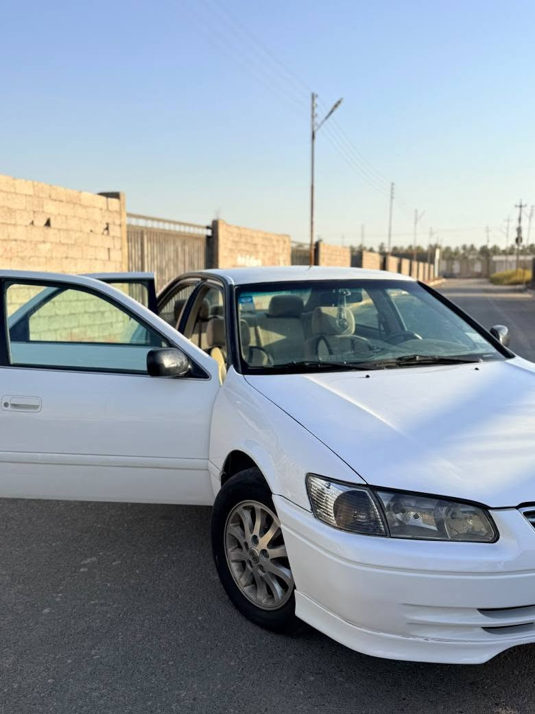 السلام عليكم للبيع كامري موديل 2000رقم بغداد وبسمي مكينة كير تبريد كفالة جاهزة للاخير بيهة ضربة جاملغ خلفي موقوية بيهة مكانات صبغ بالحزام موكلة للجمالية قمارة بلادمكاني بغداد الدورة ***********بي وتساب مكينة 2200اربعةسلندربلادية بغداد, العراق
