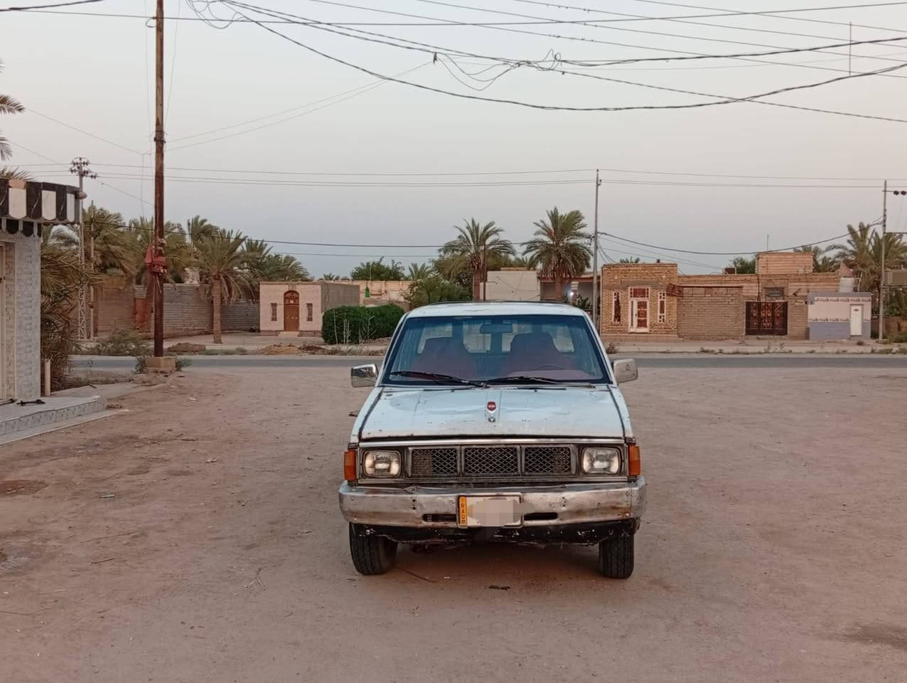 نيسان 89 جاهزه مابيهه نقص محرك كير حداديه تخم تاير كهربائيات سياره خير من الله رقم بغداد الماني تحويل وكاله بسم المشتري 
المكان سوك الشيوخ 
السعر 33  ورقه 
***********

