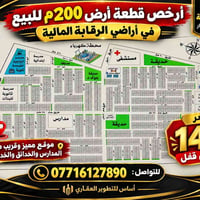 أراضي الرقابة المالية • ٢٠٠م • سكن واستثمار