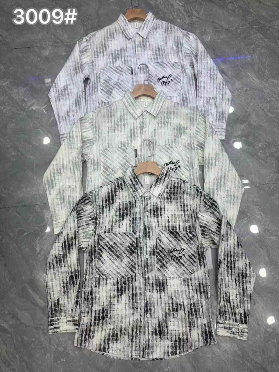 قميص كراهات ماستر صيني 
خاميه ماستر درجه اولى 
سريه 4 قطع XL/4XL قالب هاف
الدرزن 12 قطعه145 الف

نص مكتوب في الصور:
- 3008#
- 3009#
- 3011#
- 3007#
- 3006#