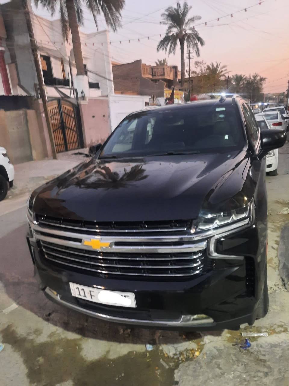 للبيع  تاهو لون اسود 2024 LT وارد امريكي ... حادثة موضح بالصور فقط بابين مبدلات وبيه رصعة بالبنيد....
داخلة كتاب الشهداء ...
محرك 5300 المرغوب
كشنات منفصلة.. 
بصمة
ابواب بصمة  
تشغيل عن بعد 
كشنات كهربائية 
تحكم ستيرن فول 
حساسات امامي خلفي
نظام تحذير اصطدام 
نظام تنبيه عند خروج من المسار 
حاجب زنون 
٧ راكب 
نظام زنون اصلي 
كروس سرعة 
نظام سير على المسار 
هزة وفحص وسنوية جديدة
مكفول السيارة بدون صبغ 
كير و محرك بشرط ما مفتوح
ماشية 71
مكان السيارة بغداد
(*********** )مكلف بالنشر يرجى التواصل عن طريق الواتساب او المباشر ... تحياتي وتقديري للجميع....
