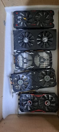 RX 580 عاطلة • 8GB • ٣٤ كرت