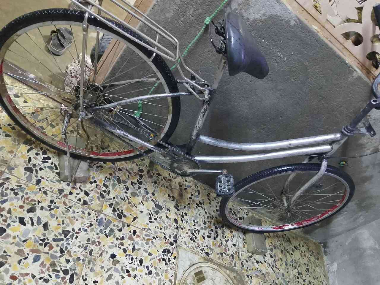 سلام عليكم بيسكل للبيع مكاني كربلاء حي زهراء قرب مكتب اليساري
المديل 2019
بيسكل محكوكك عوزه بس صبغ
سعر 35 وبي مجال 
تايراته شويه تعبانات 
الرقم ***********
