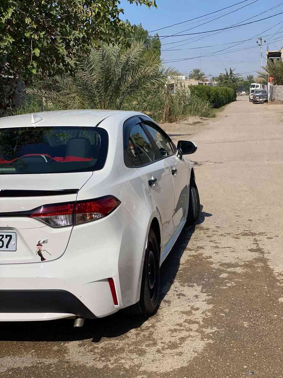 السـلام عليـكم 
كـورلا 2022 Le 
محرك 1800 
لون ابيـض رقم سليمانيه سنويـه باسمـي تحويل ثانـي يوم  
السيـاره بدون ضرر 
المرغوب بانـزين فقـط السياره مكفوله كفاله عامـه گير ومحرك وضع شركـه برغي مامفتوح  بدون شاصي بدون دواخل بدون ايرباك قواعد شحن تايبسـي تحكم ستيرن لايت عالي وناصي زنون ثلجـي رادار حجر صلنصه صدر امامي خلفي 100‎%‎ تبريد ثلج ارضيه مغلـف تغليف جلد السياره 
ديالـى - شهـربان 
السعر 150 وبيها مجال قليل 
*********** واتسـاب
***********
