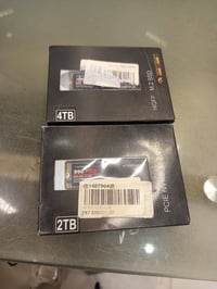 هاردات للبيع 4T ssdوهارد 2T ssdرقم 07831922866