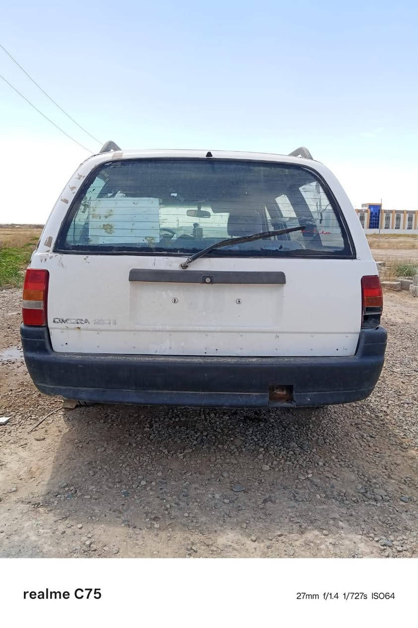 للبيع او مراوس
اوبل اوميكا استيشن حجم 20
كير محرك بحالة جيده(شرط) محوره كابريته وتفاصيل النوزل موجوده
كهربائيات شغاله مسجل شغال 
جام جوبي 
تخم تاير نضيف 
صدر امامي يحتاج زوج دبلات خلفي شرط 
رقم بغداد الماني اوراقها يم معقب ماندل صاحبها بيها بس وصل مرور 
سياره جاهزه شغل واطلع 
مراوس وانطي فرق حسب الاتفاق شعندك نزل او ارسل خاص للتواصل على الرقم ***********

نص مكتوب في الصور:
- realme C75 27mm f/1.4 1/1623s ISO64
- realme C75 27mm f/1.4 1/727s ISO64
- realme C75 27mm f/1.4 1/1078s ISO64
- realme C75 27mm f/1.4 1/812s ISO64