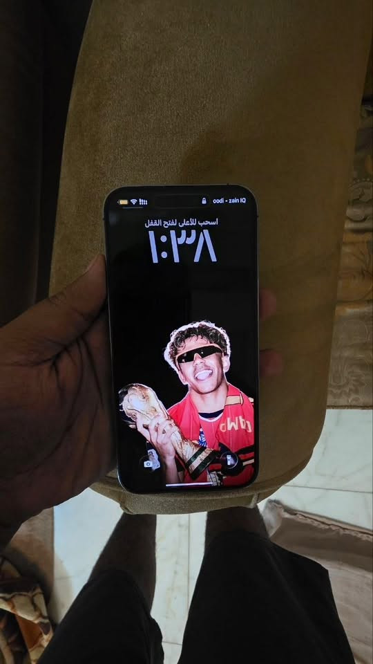 أسلام عليكم ايفون ١٤ برو ماكس شريحتين مع كافت ملحقاته شاحنه وكرتونا جهاز تفحصه مره ومرتين وعشره مكفول كفاله عامه بي ضمان يومين صوت ولمس وشحن وكلشي اي خلل يرجع بطاريه ٧٩ استخدام شخصي 
توصل عله الرقم ..

*********** والرقم الثاني ***********بي وتساب.. سعر خاص
