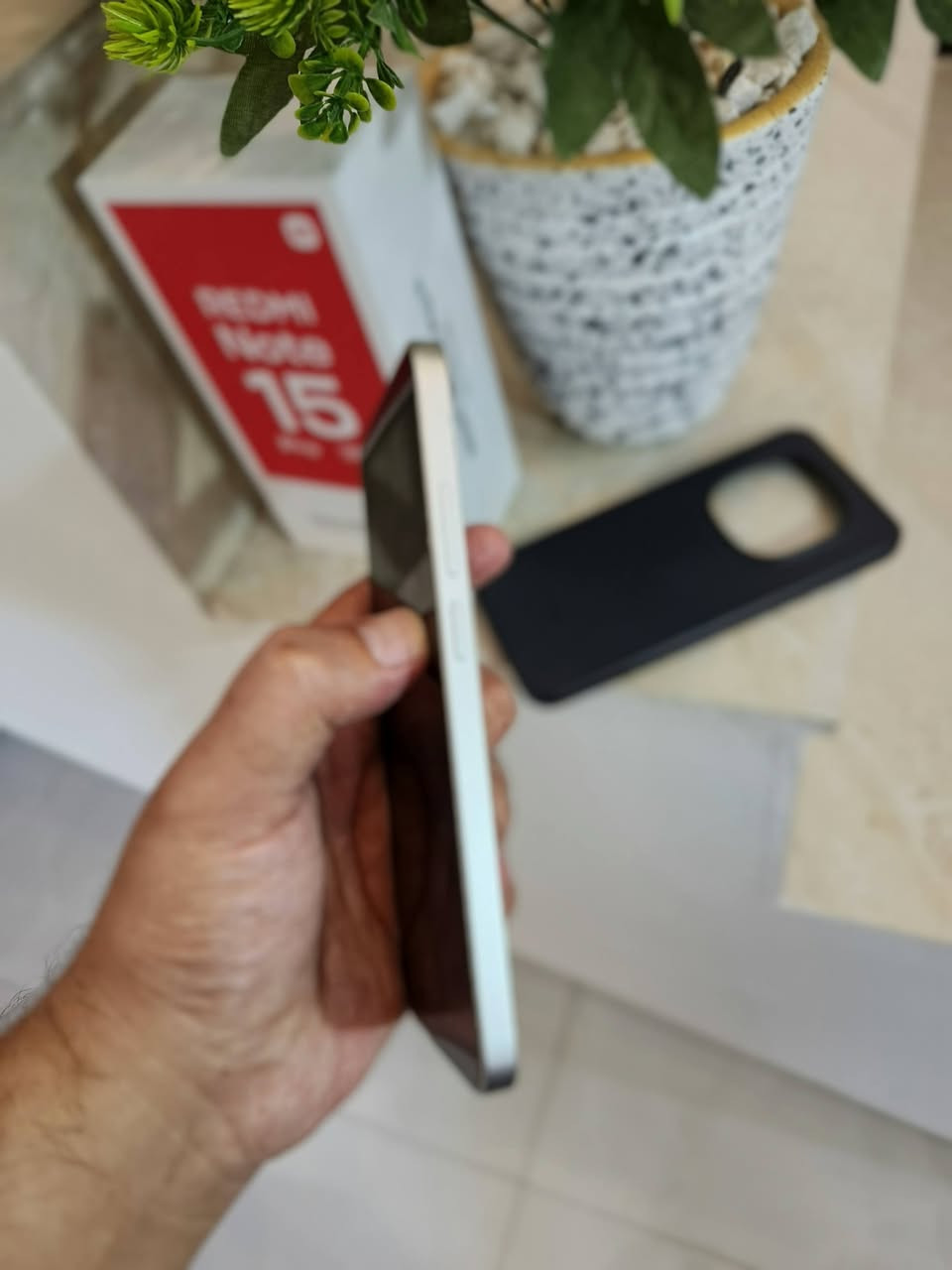 وحش الاداء والتصوير شاومي ريدمي نوت 15 برو 5G
رام 12
ذاكره 256
ببجي 90 فريم 
كامره 200 ميكا أساسيه
شحن سريع 45 واط
مقاوم للكسر والماء
الجهاز نظيف لوك مع كامل ملحقاته 
السعر 375 الف 
***********
***********
