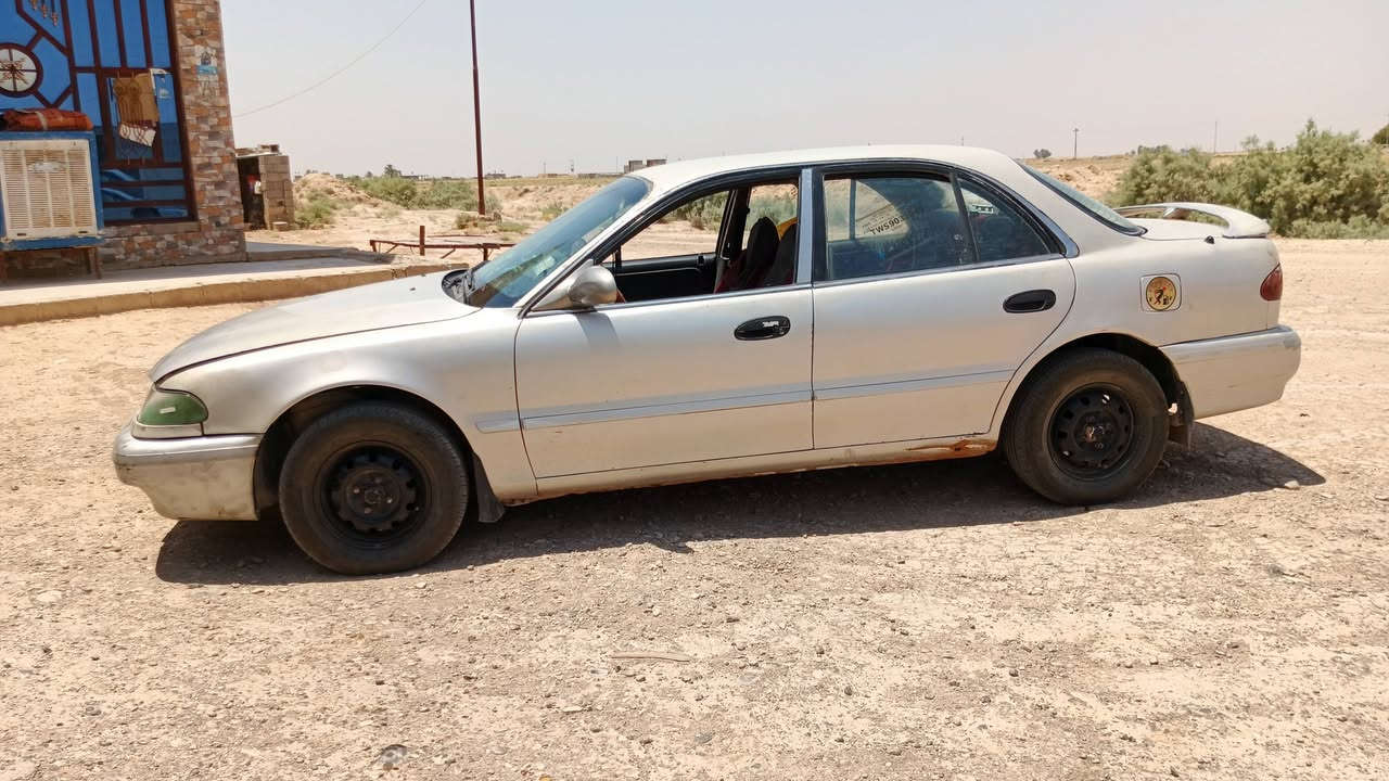 سلام عليكم للبيع سوناتا تو موديل95 مكفوله كفاله عامه كير محرك كير وتاماتيك تايرات جدد صدر مامي خلفي تبريد نقصه بوري ويشتغل مصبوغه الجماليه فقط لاكص ولاتبديل رقم بغداد نكليزي تحويل ثاني يوم الاستفسار كثر على رقم ***********
