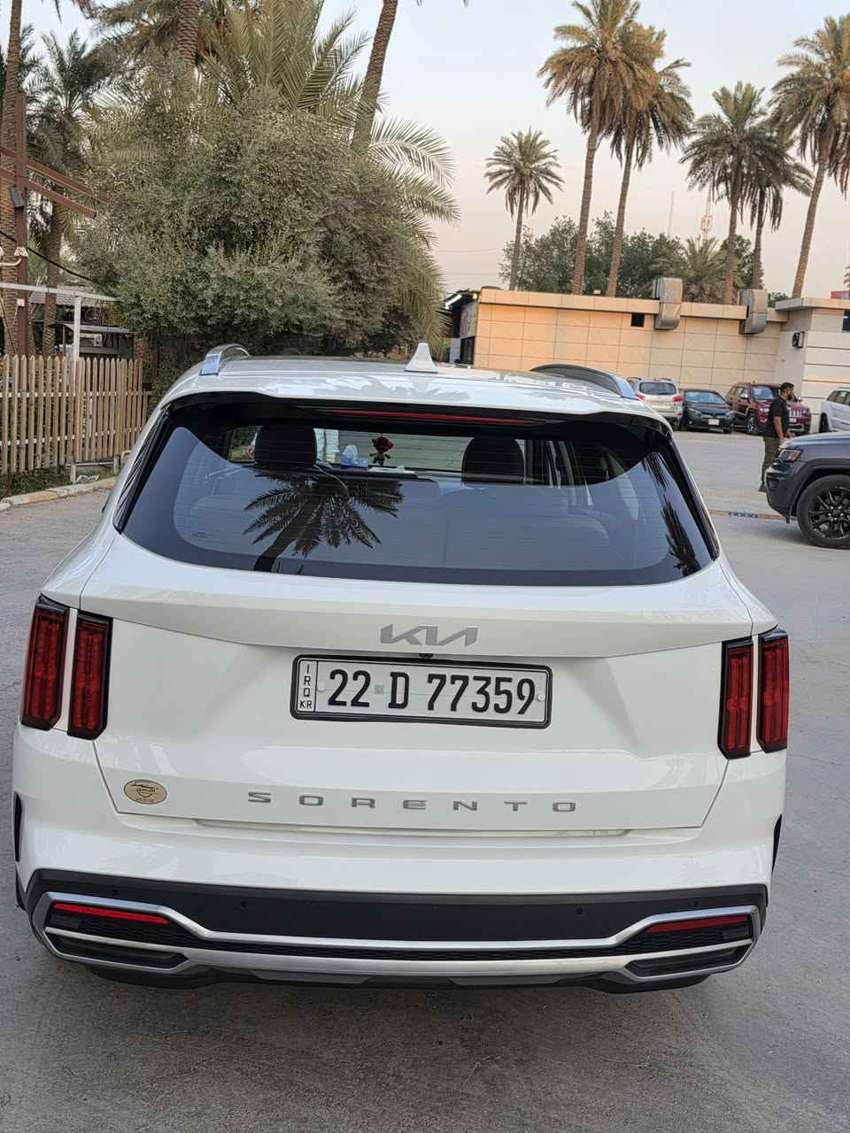 سورنتو موديل ٢٠٢٢ خليجية وكالة نم السيارة رقم اربيل باسمي تحويل فول مواصفات ماعدا كشنات تدفئة تبريد وجلد  محرك ٦ سلندر
باقي المواصفات من ABS وبانوراما بردات أبواب وكير ماوس حساسات أمامي خلفي صندوق كهرباء السيارة 
ماشية 45 الف كيلو حقيقي 
السعر 260 $ وبيها مجال 
بيها بارد البابين الخلفيات 
للاتصال على الرقم ***********
