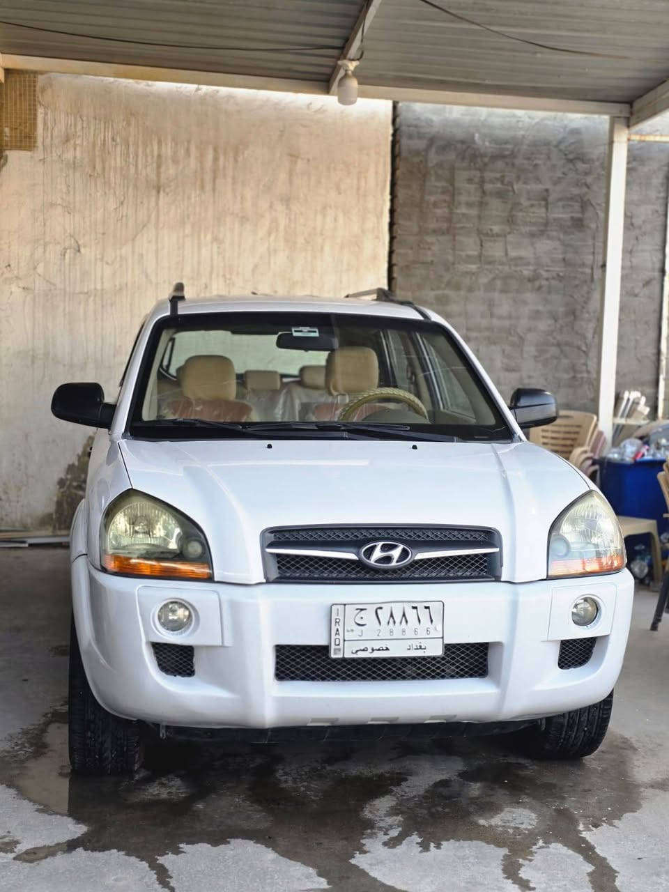السلام عليكم توسان 2009 خليجي كفاله 
محرك 2000 دوش بلادي ع الشركه ماشيه 158حقيقي داخل بيجي المرغوب تخم تاير جديد حداديه جديده تبريد ثلج رقم بغداد تحويل مباشر كفاله عامه من الصبغ والتبديل شرط الفحص السعر 112 بيهه مجال مكاني بغداد اليوسفيه ***********
