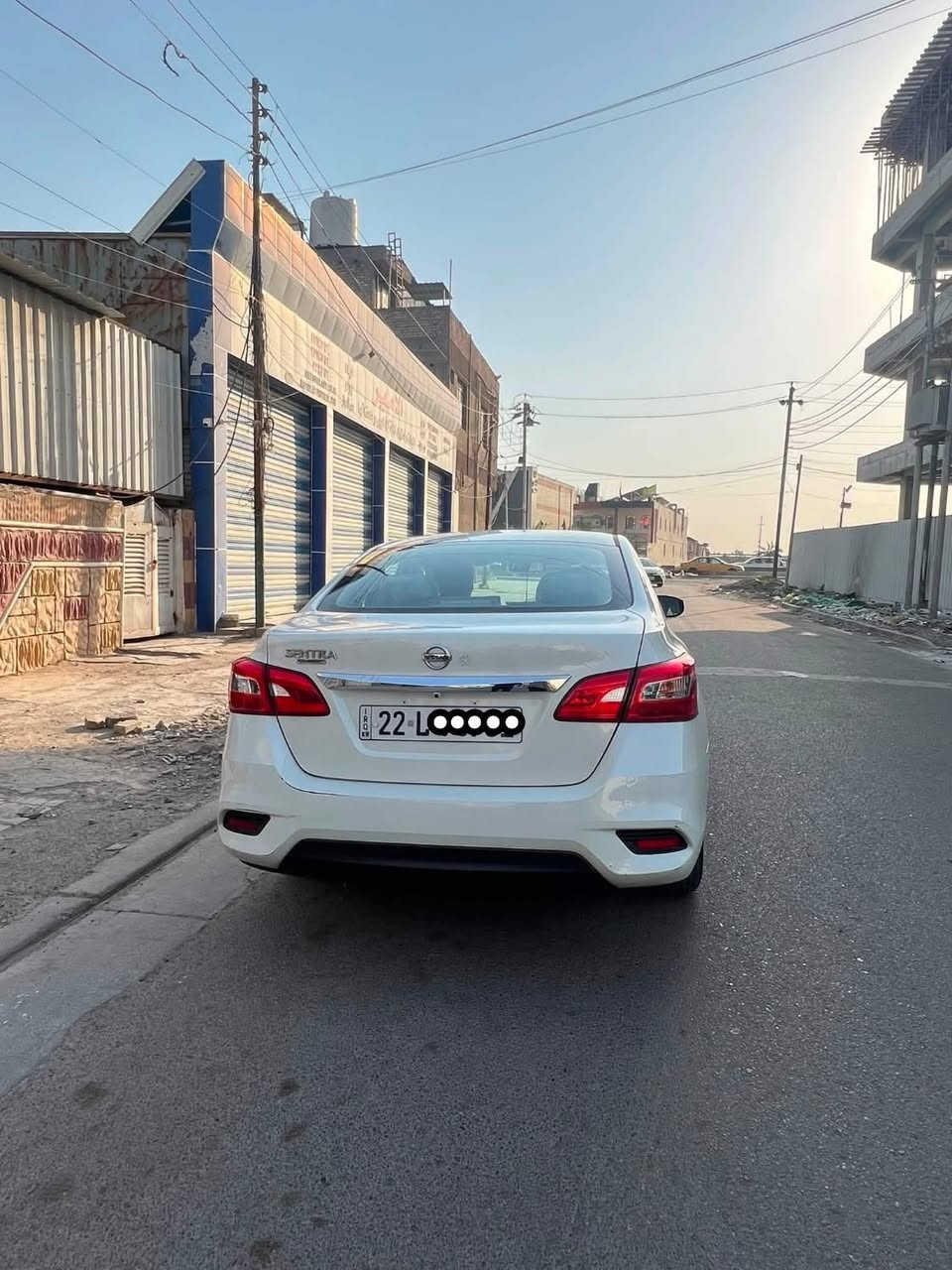 🚗 السيارة: (سنترا صالون)
📅 الموديل: (2024)
⚙️ المحرك: (1600)
🛣️ الممشى: (23.000)km
🎨 اللون: (ابيض)
📍 الموقع: (بغداد،الشعب)
🚗 الرقم : (اربيل خصوصي)

💰 السعر: (125$ ورقه)و بي مجال بسيط للطيبين

للاستفسار :
متاح واتساب و ماسنجر 
📞 ***********
