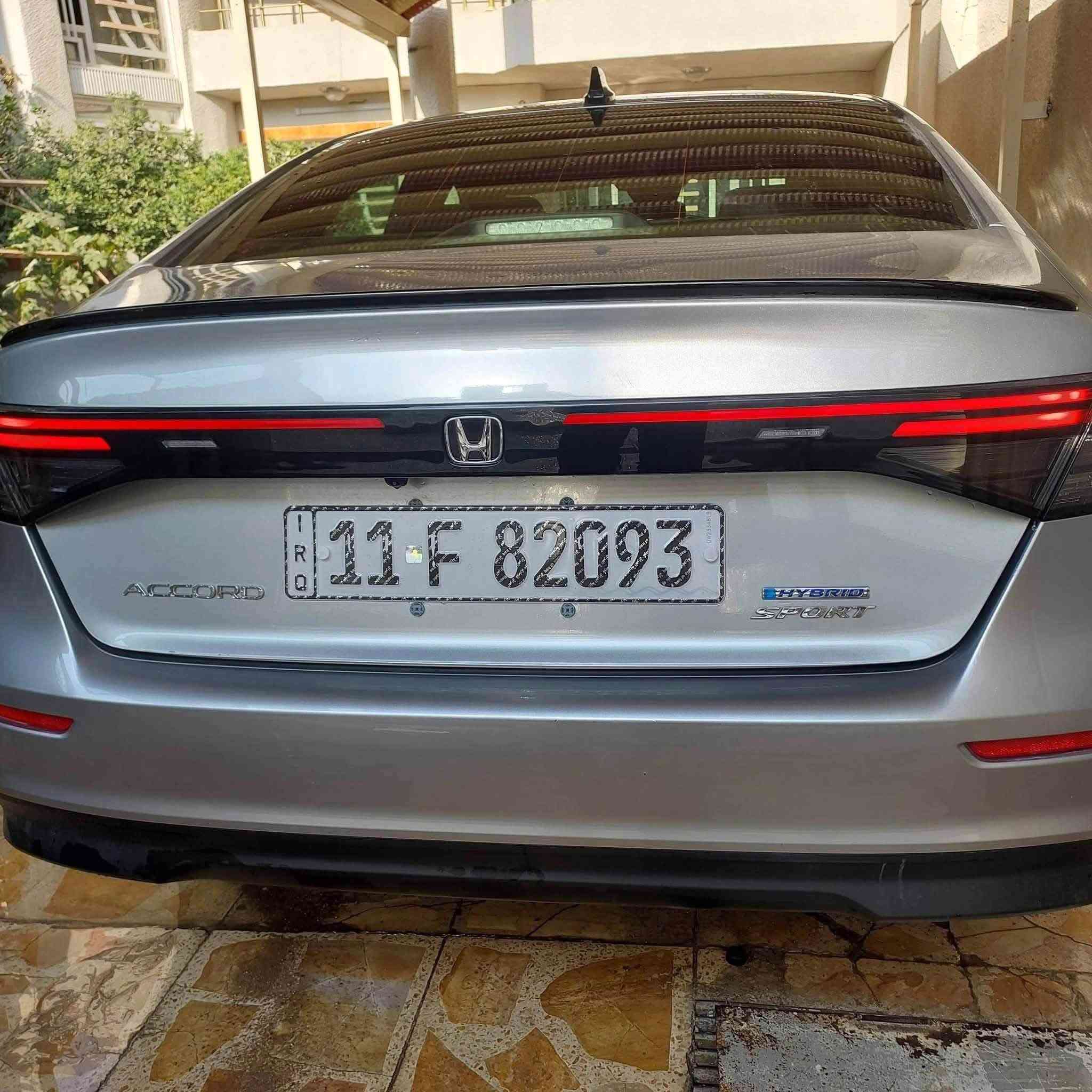 هوندا اكورد هايبرد وارد امريكي 2024  )
مرقم. بغداد

عدد المسافه 10800

• المحرك 2000  

• شاشة كبيرة

•فتحه

• كاميرا خلفية 360

• كرسي كهرباء 

• رادار امامي

• مانع تصادم

• محدد مسار 

• تصحيح مسار

• شفتات بالستيرن

• مثبت سرعة

• مانع انزلاق

• دخول ذكي 

• إنارة ترحيبية

• هندبريك كهرباء

•لايت عدسات زينون

• نظام اوتو لايت Auto

• لايت العالي زنون 

• حساسات مطر 

• حساسات دخول الإنفاق

• حساسات ضغط هواء الإطارات

• أوامر صوتية

• 3 أنظمة قيادة (eco, ev, sport)

• بلوتوث

• مدخل USB + AUX

السيارة حادثها موضح بالصور

ايرباك برده 

المكان بغداد الغزالية

للاستفسار

السعر 190 

***********

للبيع فقط
