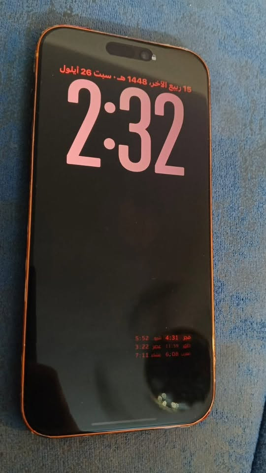 للبيع iPhone 17 Pro Max

 او 📱مراوسة: ب iPhone 18 Pro Max

eSIM شريحة الكترونية
اللون: برتقالي + ملزك PPF برغندي لون الايفون 18
الحالة: مستعمل شهر 1 - نضافه 100%
البطارية: 100% - 27 دورة فقط
الضمان: لحد 2027/8/17
الملحقات: كاملة + كيبل اصلي 🔌

السعر:  1900بي مجال

المكان: بغداد الكريعات + توصيل
رقم: ‭***********‬

وتساب فقط
