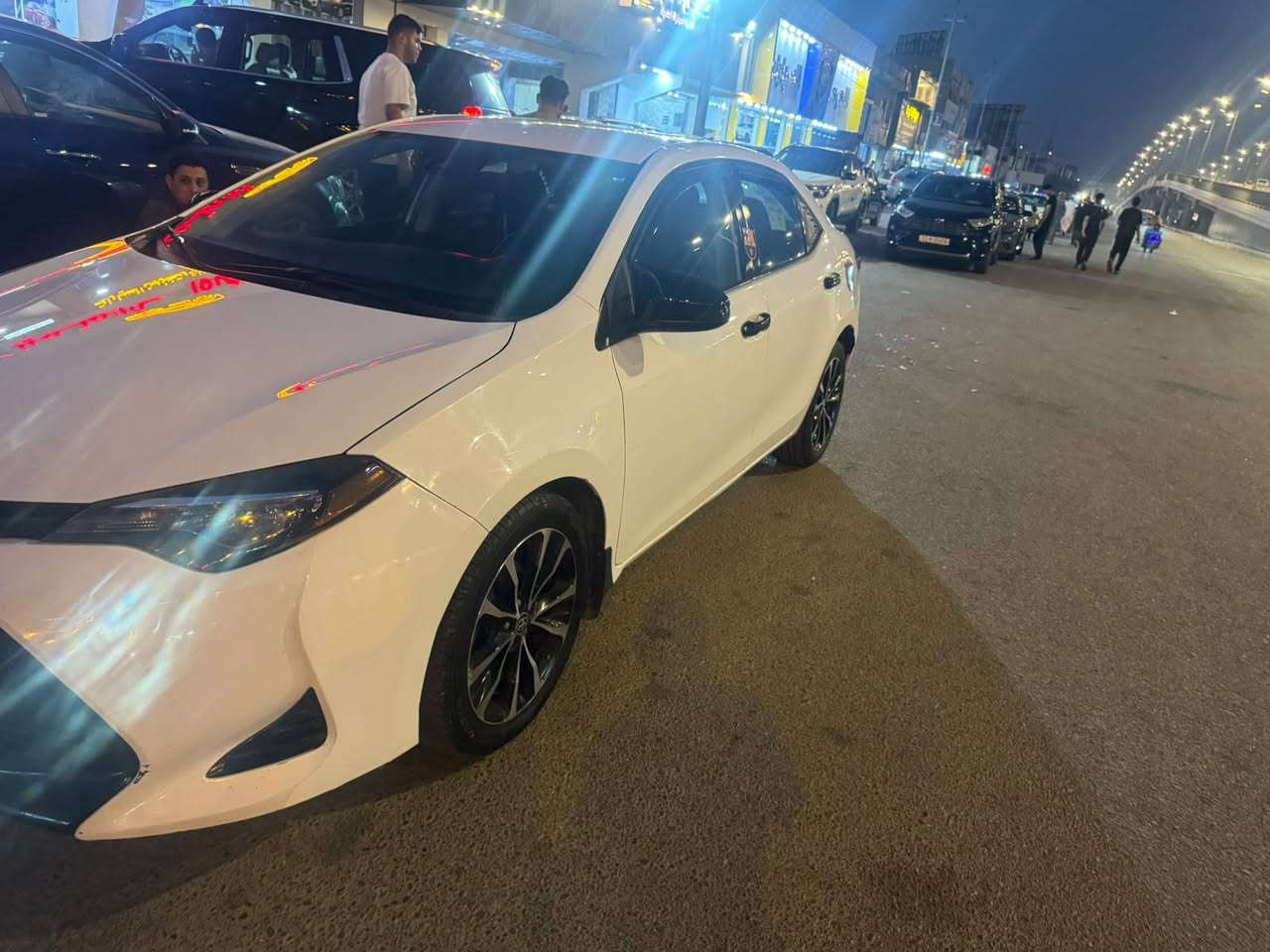 كورلا موديل 18 وارد امريكي ضرر جنطة فقط
رقم بغداد كير ومحرك كفالة
تخم تاير جديد مواصفات LE
السعر المطلوب 130 
***********
