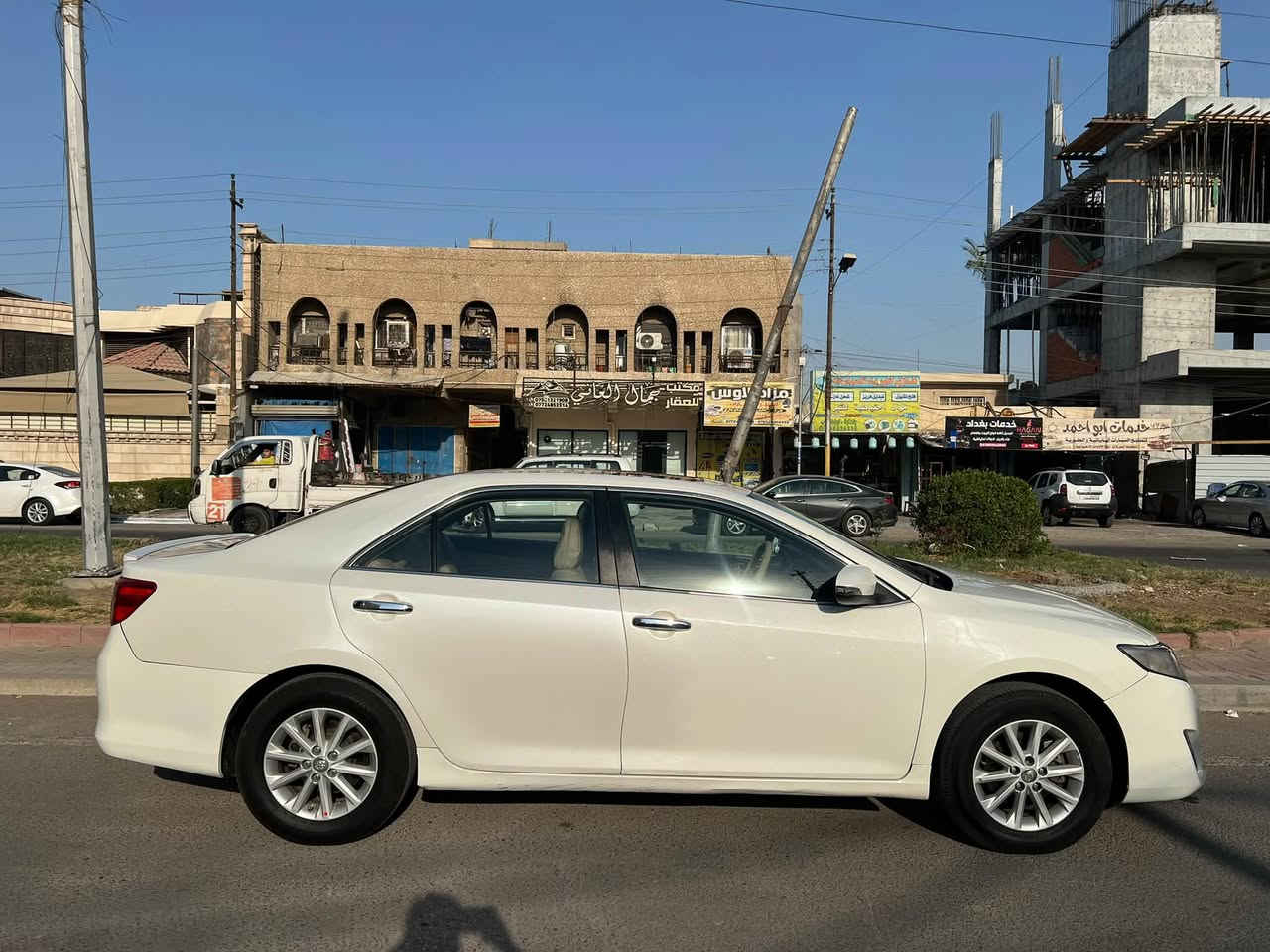 🚘 تويوتا كامري 2014 خليجي

• محرك 2500cc
• مكينة وكير بحالة جيدة جداً
• السيارة مكفولة كفالة عامة من الحادث
• بيها 3 قطع صبغ أثر شخوط، فقط للجمالية
• مواصفات خليجية
• فتحة سقف
• كراسي كهرباء
• رادار
• مواصفات كاملة حسب الفئة

💰 السعر: 13,500$
🔹 بيها مجال بسيط للمشتري الجاد
***********
