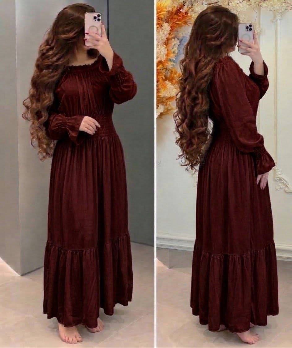 فستان • فري سايز • جلد الأرنب