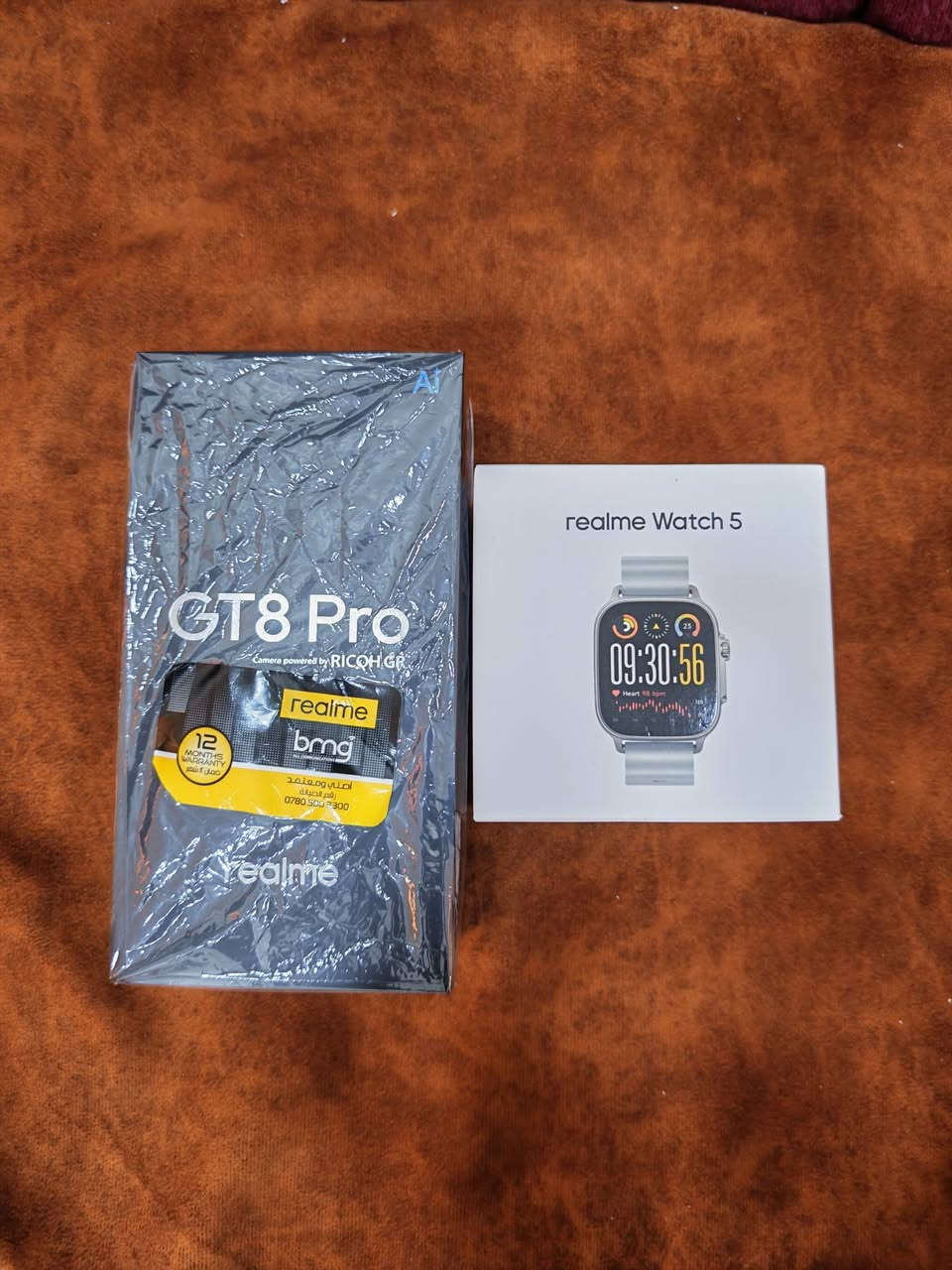 Realme GT8 Pro
ريلمي جي تي 8 برو 

التفاصيل أكثر بالصور جهاز استخدام قليل اخو الجديد كامل ملحقات مع الهدية الساعة اللي تجي ويا ضمان وكالة BMG ويا كفرين هدية همين سعر الجهاز 1100 مليون و100 ألف دينار علما ان سعر الجديد مليون و400الف مكاني بغداد الزعفرانية رقم الموبايل للاتصال والمراسلة واتساب ***********
