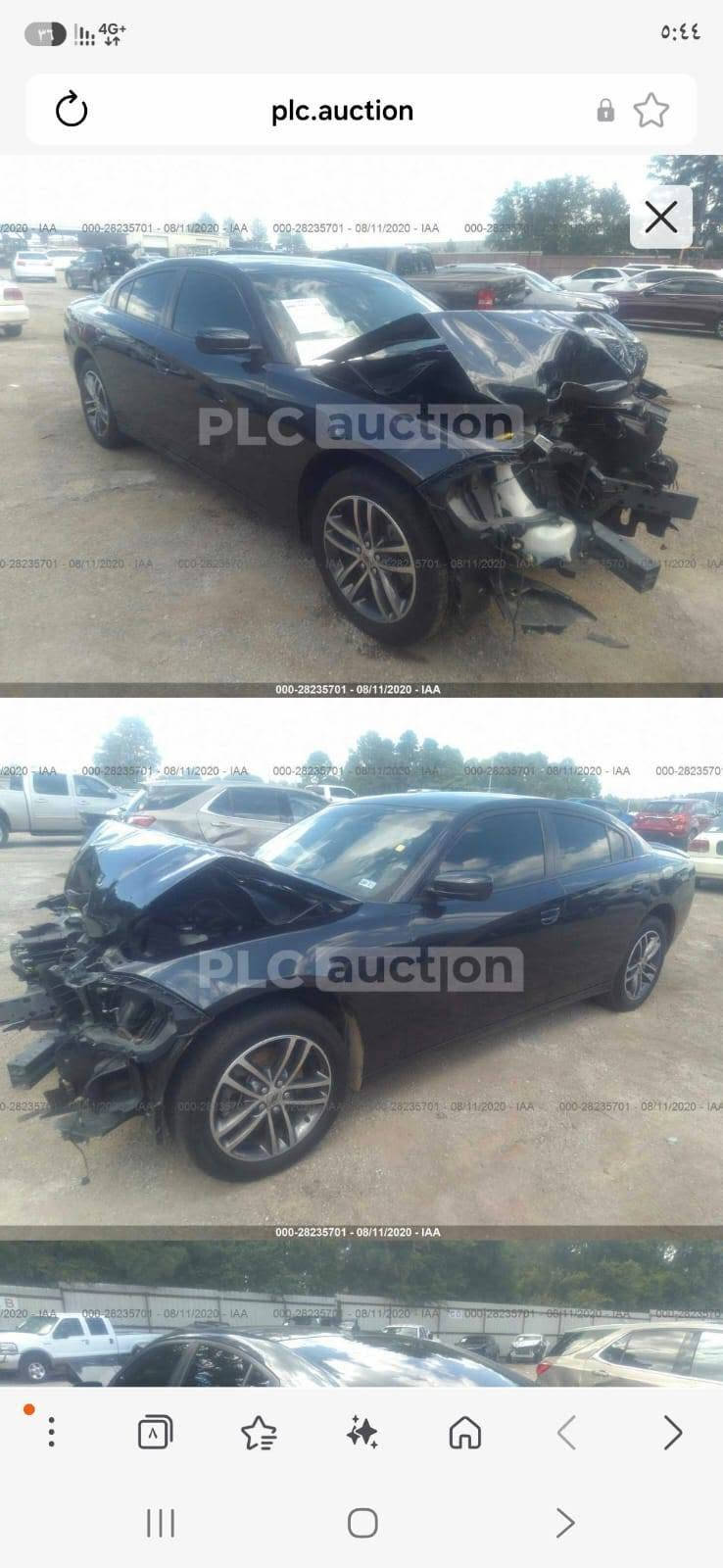 تشارجر SXT • ٢٠١٩ • شاصي متضرر