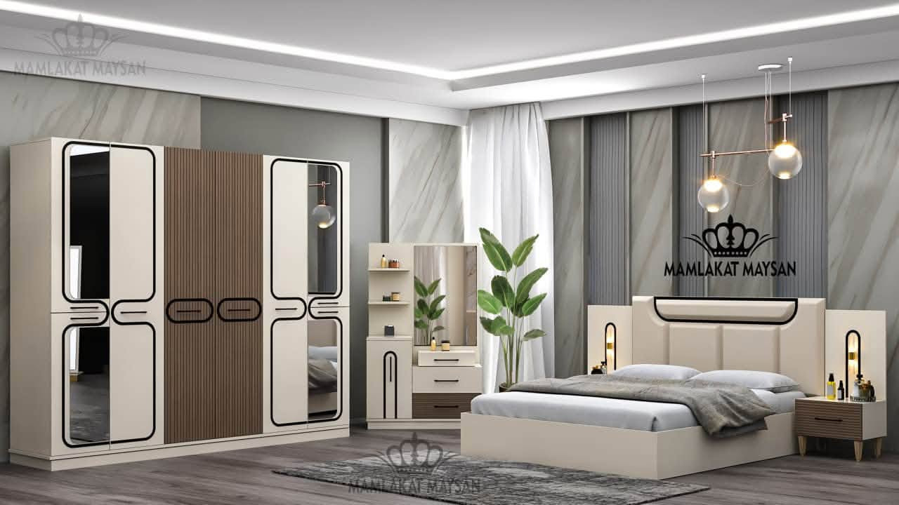 🎉 عروض مميزة – غرفة نوم أبواب 5 قطع 🎉

✨ تصميم عصري وجودة عالية بأفضل المواصفات ✨

✅ المواصفات:

* سكك ثلاث مراحل.
* نرمادة هيدروليك.
* متوفرة بألوان وموديلات مختلفة.

📏 القياسات:

* قياس الكنتور: 220 سم ✅
* قياس السرير: 180 × 200 سم ✅
* عدد (2) كومدي بقياس: 45 سم ✅
* ميز التواليت: 80 سم ✅

📩 للطلب والاستفسار:
راسلوا الصفحة أو تواصلوا عبر الرقم:
📱 ***********
✅ يتوفر واتساب لخدمتكم
