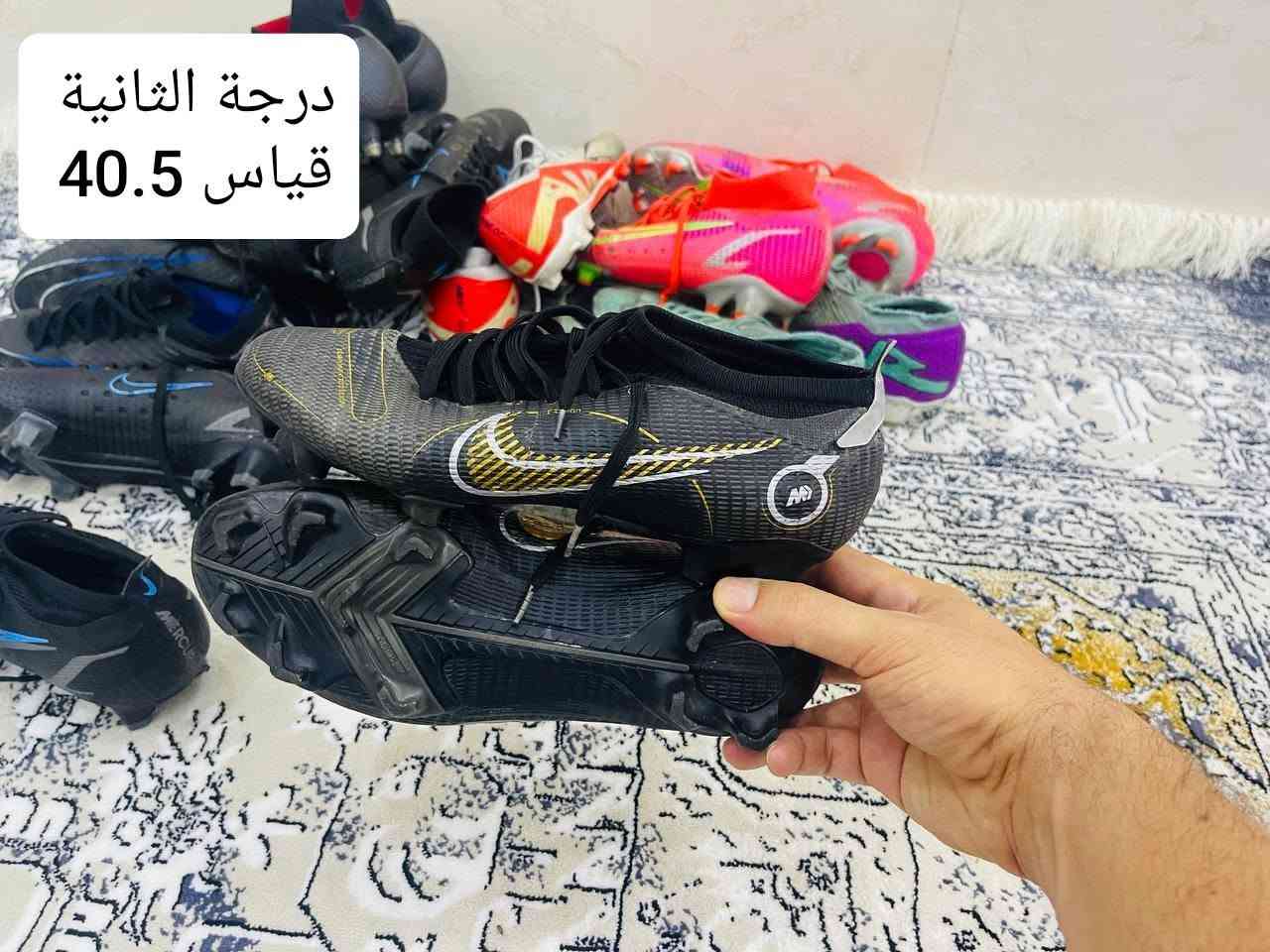 حذاء جديد • درجة أولى وثانية • مقاسات ٤٠٫٥،٤١،٤٢،٤٥