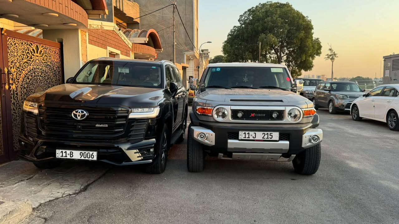 لاندكروز بلاك ادشن • ٢٠٢٤ • رقم بغداد