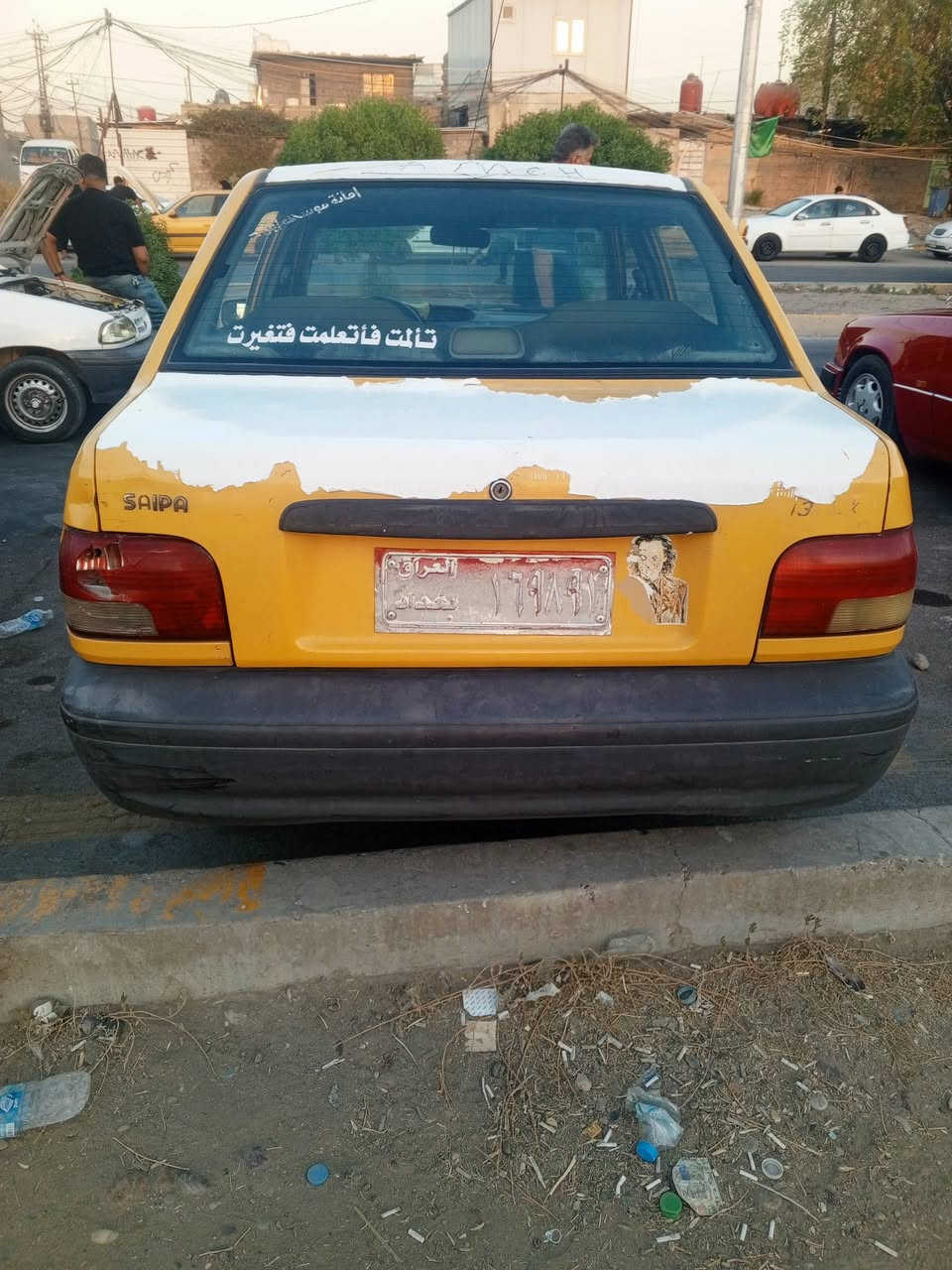 السلام عليكم سايبة موديل 12 للبيع السعر 15ورقة مكينة كير تبريد منضومة كاملة كفالة عامة عليها هيئة وغرامات 400 ألف فقط وتحويل ثاني يوم للاستفسار اتصل على رقم ***********
