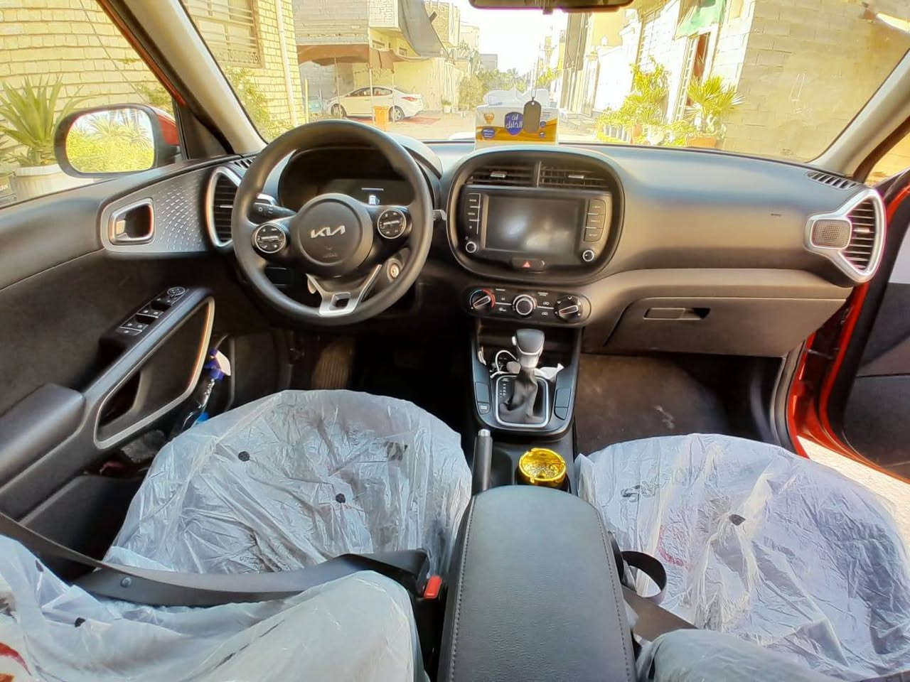 كيا سول • دخول بدون رقم • حادث شجرة