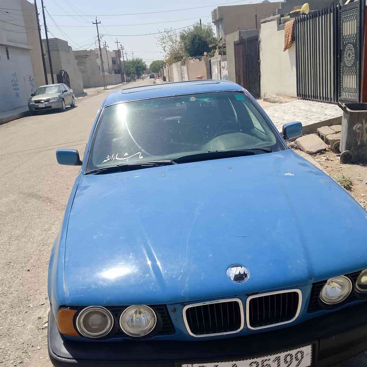بيم موديل 91 رقم صلاح الدين جديد حجم 525 اصل گير اوتوماتيك تبريد ثلج السياره جاهزه سعر 60 مكان السياره كركوك  تفاصيل اتصل على الرقم ***********
