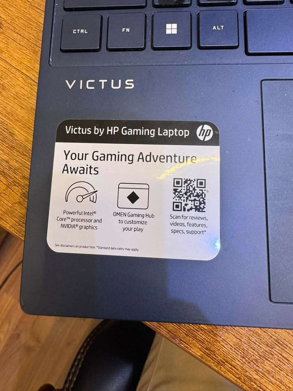 💻🔥 لابتوب HP Victus Gaming للبيع
🔹 الموديل: HP Victus 15-fa0xxx
🔹 المعالج: Intel Core i5-12450H – الجيل 12
🔹 الرام: 24GB
🔹 كرت الشاشة: NVIDIA GeForce RTX 3050 – 4GB
🔹 التخزين: 512GB SSD
🔹 النظام: Windows 11 – 64 Bit

🎬 مناسب للمونتاج والتصميم وبرامج Premiere / After Effects / DaVinci Resolve
🎮 وأيضاً ممتاز للألعاب.

📍 الموقع: بغداد
💰 السعر: 950,000 دينار
📞 للاستفسار: ***********

✅ الجهاز جاهز للفحص والتجربة.
