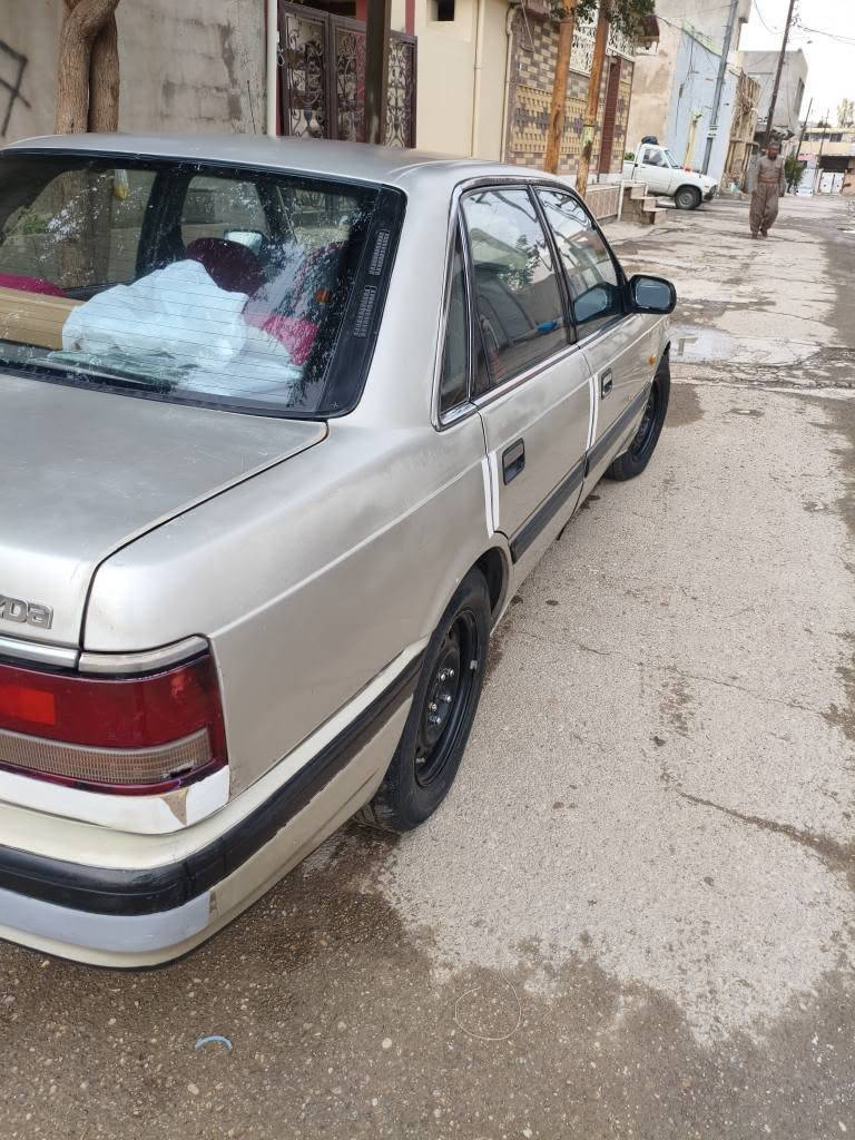 مازدا 1989. سنويه عاج مشروع وطني. لحد2028 جديده بسمي. كوبون بنزين  محرك 8بخ المرغوب گير اوتو تبريد شغال.  تخم تايرات جدد صدر امامي خلفي جديد..كهربائيات فول شغال سياره محتاجه دعاميه. اماميه بس. كل شي بيه شغال مكان كركوك *********** كركوك, العراق
