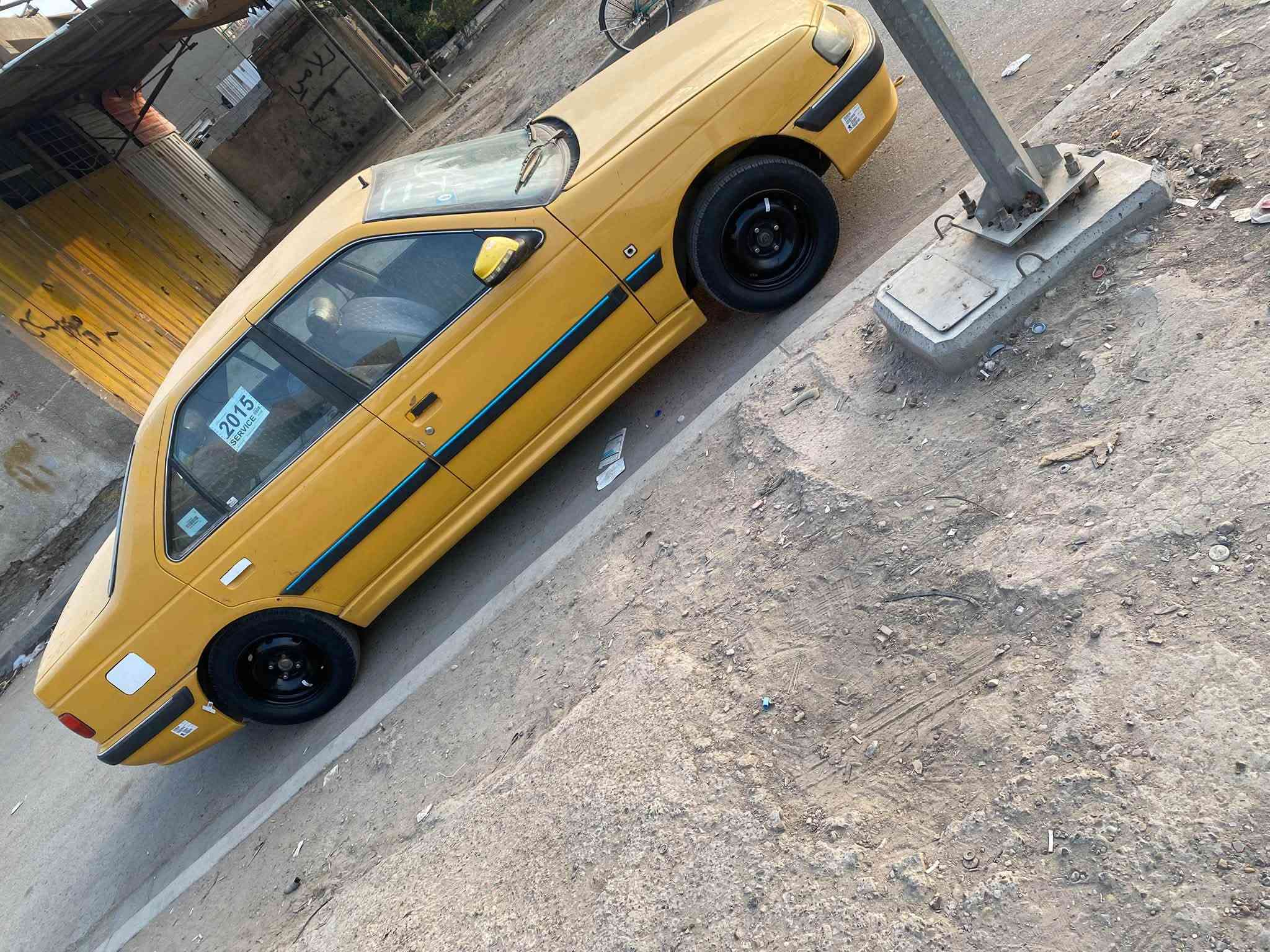 بيجو بارص ٢٠١٥ • مكينة تبخير • تايرات جدد