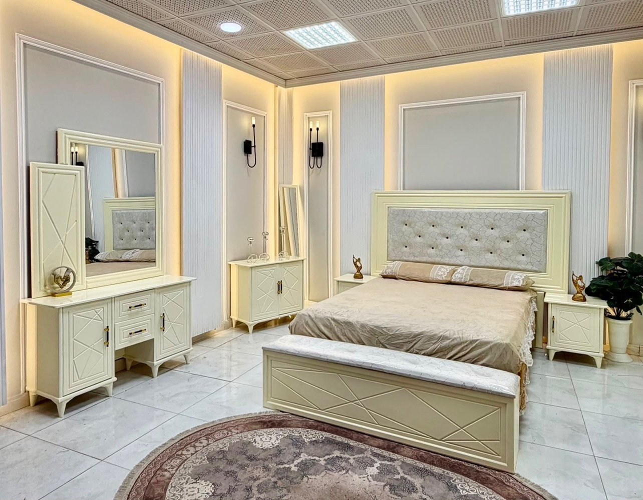 حصريا  توفرت غرفه اخشاب باحدث الموديلات  
السعر فقط (مليون و500 
)فقط 😍❤️
 
متكونه من 9 قطع 

قياس الكنتور الارتفاع مترين و35

الطول 3 امتار و 20
قياس الزاويه بارفاع الكنتوور // الطول 110سم

تحتوي الغرفه على شازلون خزان مجانا 

دوشك طبي / السعر 160 الف 
دوشك ضغط / السعر 125الف